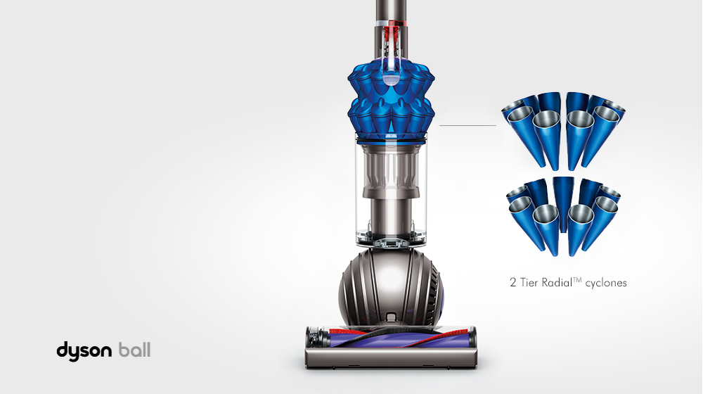 The Dyson DC50 Compact Upright Vacuum Cleaner
