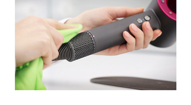 Video about how to clean your Dyson Supersonic™ hair dryer's filter