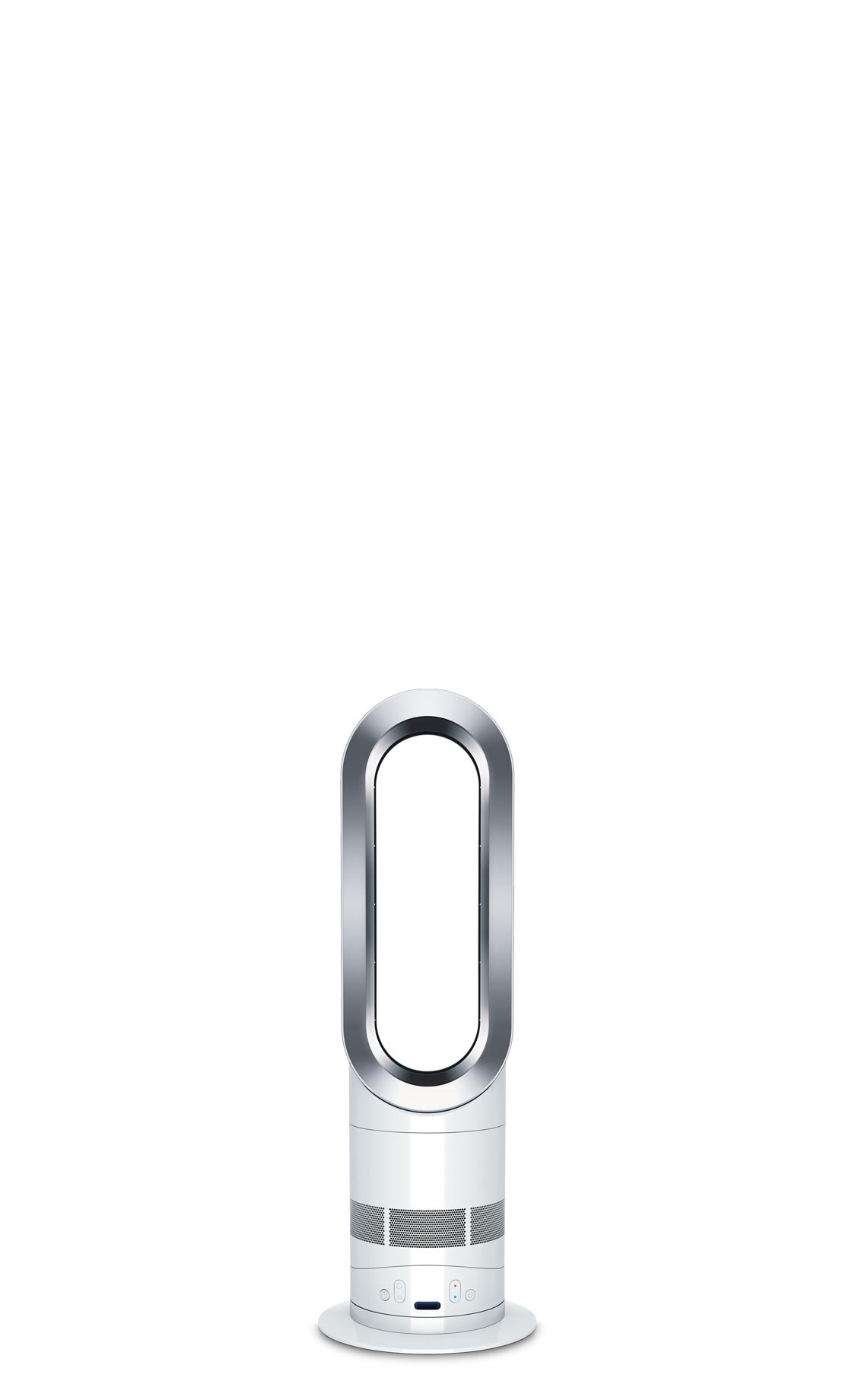 Dyson AM04 White Silver Fan Heater