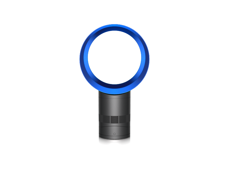 Dyson AM06 Desk Fan 300mm Bladeless Fan Iron Blue - Free Delivery