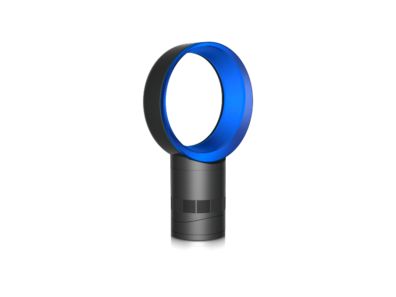 Dyson AM06 Desk Fan 300mm Bladeless Fan Iron Blue - Free Delivery