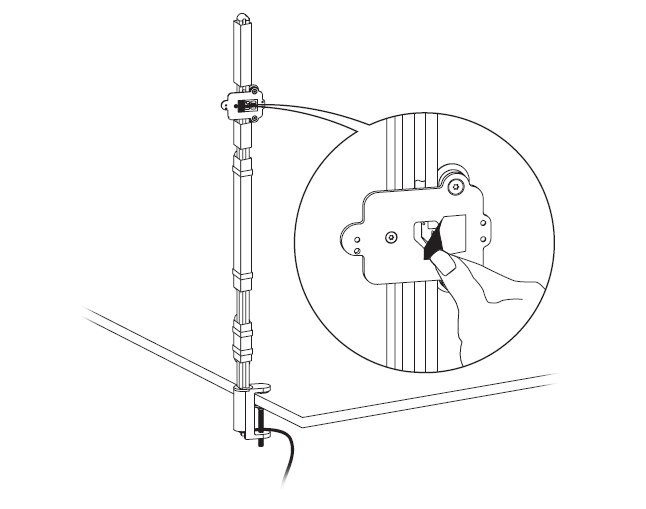 diagram showing how to remove red tape from the electrical contacts
