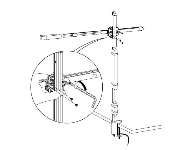 diagram showing how to remove the heat sink arm