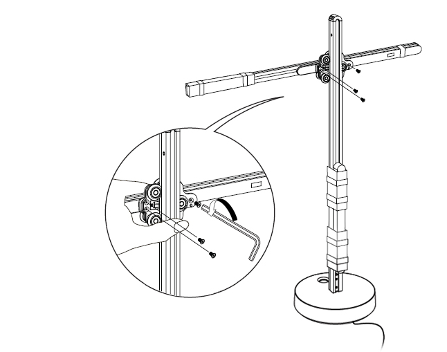diagram showing how to remove the heat sink arm