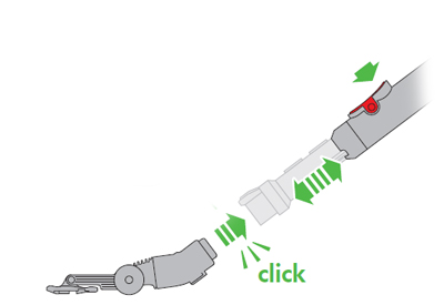 diagram showing how to fit the Flat Out tool