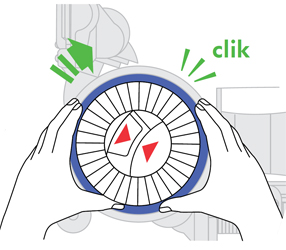 diagram showing how to refit Filter B
