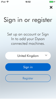 Register your account