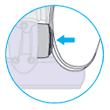 diagram showing plunger pushed in 