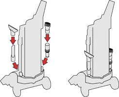 diagram showing where to store tools