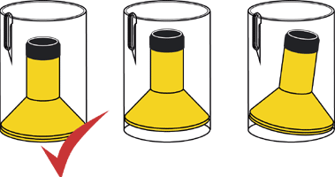 diagram showing how to remove the bin