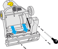 diagram showing how to remove soleplate