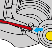 diagram showing how to fit belt