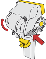 diagram showing where to check for blockages