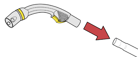 diagram showing where to check for blockages