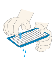 diagram showing how to wash filters