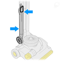 diagram showing where to check for blockages