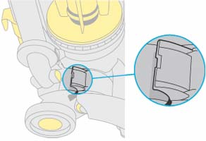 diagram showing forward lock in incorrect position