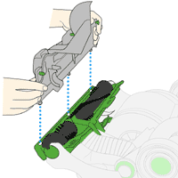 diagram showing how to replace soleplate