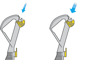 diagram showing how to check suction from wand