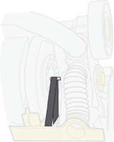 diagram showing belt fitted