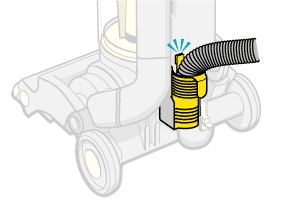 diagram showing how to fit hose