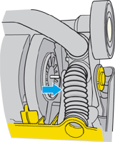 diagram showing how to check internal hose