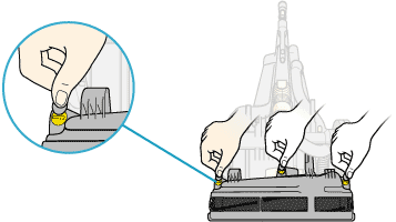 diagram showing how to remove soleplate