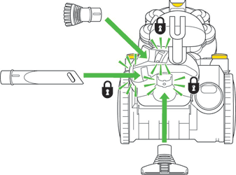 diagram showing how to store tools