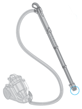 diagram showing how to fit mini turbine tool