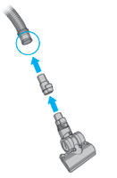 diagram showing how to fit mini turbine tool