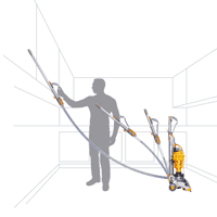 diagram showing how to use wand