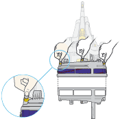 diagram showing how to remove the soleplate