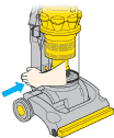 diagram showing how to check suction