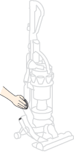 diagram showing where to check suction