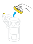 diagram showing how to remove filter