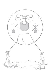 diagram showing how to wash filters