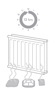 diagram showing showing how to dry filters
