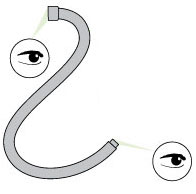 diagram showing how to check hose