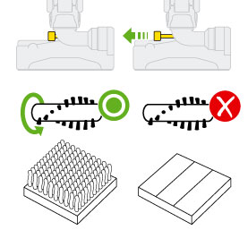 diagram showing how to use turbine head