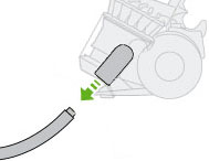 diagram showing how to remove hose