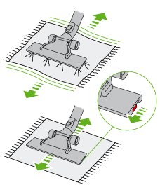 diagram showing how to check tabs on the Mini Flat Out™ tool