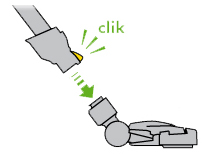 diagram showing how to remove floor tool
