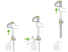 diagram showing how to remove wand
