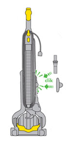 diagram showing where to fit tools