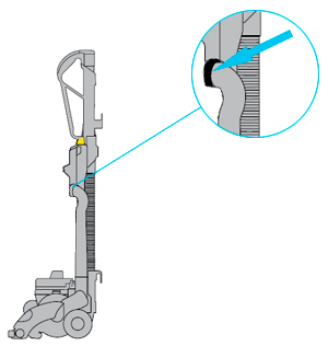 diagram showing how to check seals